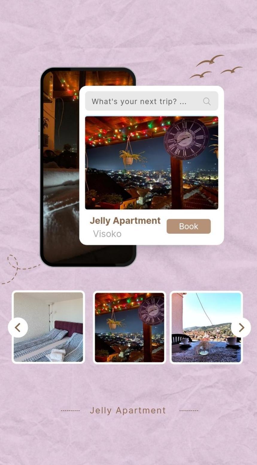 Jelly Apartment Visoko Exteriör bild
